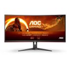Ecran PC Gamer Incurvé - AOC - 34" - UWQHD - 144Hz - Dalle VA - 4ms - CU34G2XE/BK
