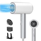 Sèche-cheveux ionique 1800W avec diffuseur et buses de coiffage - DONFANLIA - 2 vitesses - 3 températures