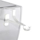 STORE & MENUISERIE 2.0 Lot de 2 supports de tringle à rideaux - Sans perçage - Blanc - Pour coffre de volet à rainure