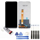 VISIODIRECT Ecran complet: vitre tactile + écran LCD compatible avec Oppo A54 5G 6.5" violet CPH2195 + Kit outils + Colle B7000 Offerte-