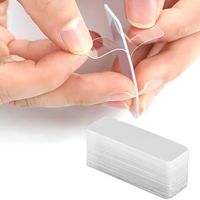 Ruban adhésif double face extra fort 70 Pièces Ruban adhésif multifonctionnel et réutilisable transparent lavable Nano Tape Fixation