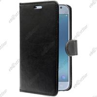 ebestStar ® Etui Portefeuille Protection pour Samsung Galaxy J3 2017 SM-J330F, Couleur Noir