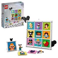 LEGO® Disney 43221 100 Ans d'Icônes Disney, Création d'Art Mural avec Mickey Mouse pour Enfants
