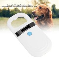 USB Lecteur d'identité rechargeable d' écran OLED de haute luminosité Scanneur de puce d'identification d'animal familier---YUA