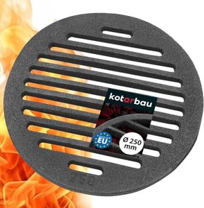 Grille à cendres pour poêles à cheminée Stockholm 6 de Oranier - fonte