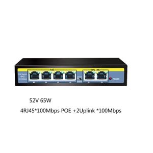 SWITCH - HUB ETHERNET  X1006B - Commutateur Ethernet POE avec système de 