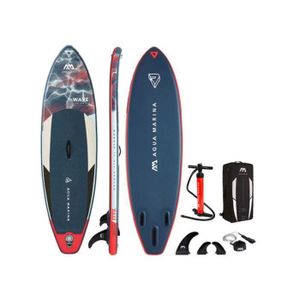 STAND UP PADDLE Stand Up Paddle gonflable AQUA MARINA Wave Blanc -