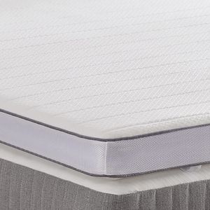 SUR-MATELAS Surmatelas de refroidissement 120 x 200 cm H2 H3, en mousse gel à mémoire de forme, pour lit à sommier tapissier de 10 cm.[Z433]