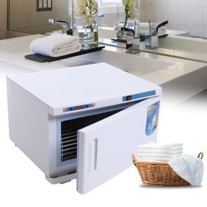 Mini serviette de chauffage Cabinet de désinfection stérilisateur professionnel machine de stérilisation pour Salon SPA soin de Santé à la maison blanc 
