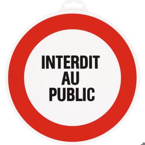 Panneaux Interdit Achat Vente Pas Cher