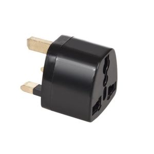 Adaptateur d/'alimentation sécurité Shucko Prise Type F CEE 7//4 pour Secteur Britannique Type G BS 1363