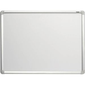BoardsPlus - Tableau Blanc Magnétique, 90 x 60 cm, avec cadre en aluminium  et porte-marqueurs : : Fournitures de bureau