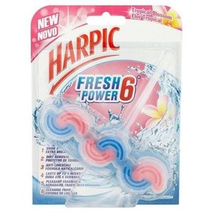 HARPIC Bloc Cuvette Active Fresh Eau Bleue x3 + Desodorisant WC Spray  V.I.Poo Anti Odeur Parfum Lemon Idol 55 ml