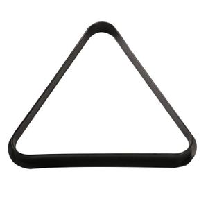 ACCESSOIRE BILLARD  Triangle en plastique Noir pour billes de billard de 57,2 mm HobbyTech