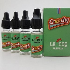 LIQUIDE E-liquide  Crunchy Le Coq Premium 4X10ml 06mg