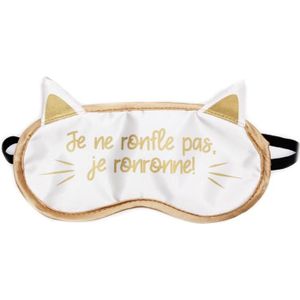 Masque De Nuit Chat Cdiscount