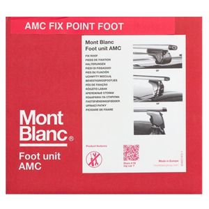 BARRES DE TOIT MONT BLANC AMC N°5022 Kit de Fixations Roof Foot p