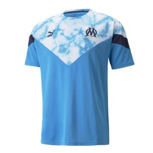 MAILLOT DE FOOTBALL - T-SHIRT DE FOOTBALL - POLO DE FOOTBALL OM Maillot Bleu Homme Puma Iconic 2022/2023