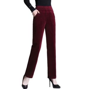 Pantalon coupe droite femme pas cher clearance