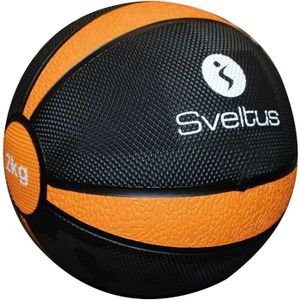 MEDECINE BALL Medecine Ball Sveltus - 2kg - Orange - Fitness