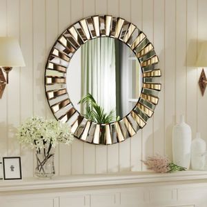 Boule à Facettes DKD Home Decor Miroir Résine Poire (13 x 12,5 x 21 cm) (2  Unités)