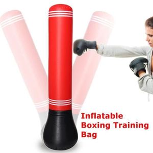 SAC DE FRAPPE Ywei Gonflable Boxe Punching Sac Frappe Support En