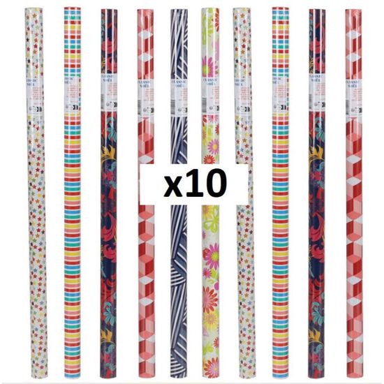 Lot De 100 Pochettes Cadeaux En Papier - 5 Modèles Multicolores, Taille 12x20 Cm, Pour Toutes Occasions
