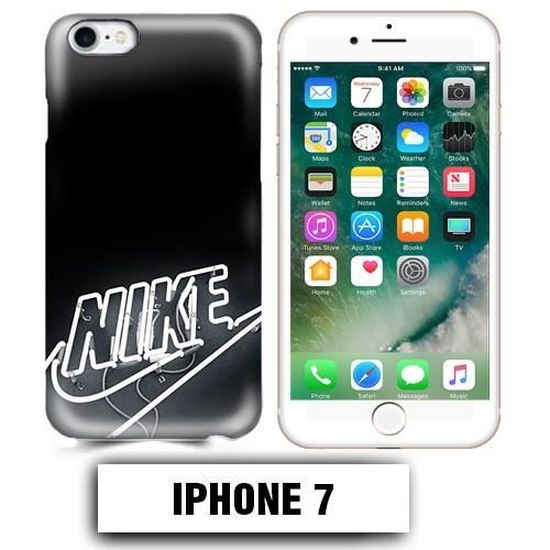 Coque iphone 7 logo Nike neon Cdiscount Telephonie