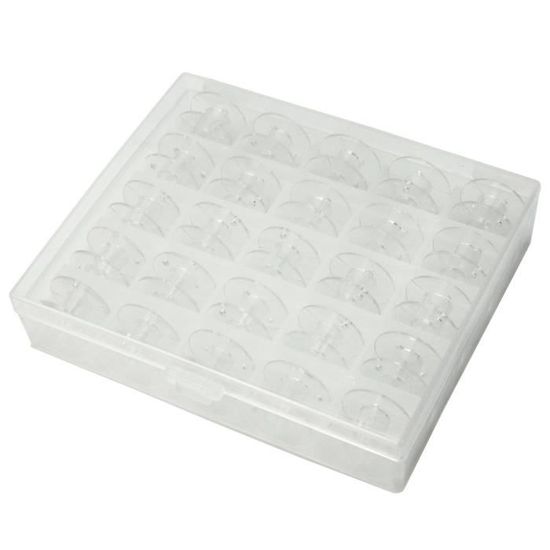 1pcs De 25 Fentes Vides Bobines Bobines Boîte,Boîte En Plastique De