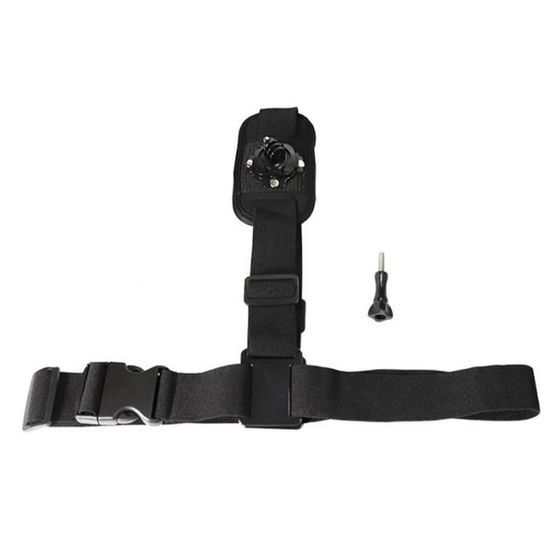 Sangle D'épaule Pour Caméra D'action - Rotule 360°, Filetage 6,35 Mm - Compatible GoPro, DJI, Insta360 - 3