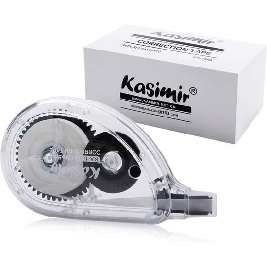 DELI Lot De 3 Rollers Correcteur Macaron 5mm×5m Avec Capuchon