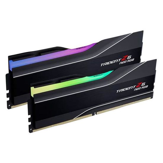 G.Skill Trident Z5 Neo RGB Series 32 Go (2x 16 Go) DDR5 6000 MHz CL36 - Kit Dual Channel 2 barrettes de RAM DDR5 PC6-48000 - F5-6000
