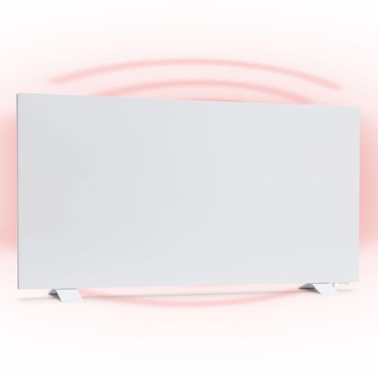 Radiateur infrarouge - Klarstein Taal Smart - Hybride - Minuterie - 105 x  56 cm - 750 W - IP24 - Blanc - Cdiscount Bricolage