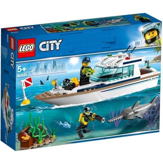 LEGO® City 60221 Le yacht de plongée