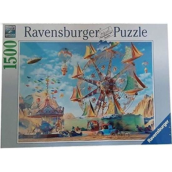 Ravensburger Puzzle 1000 Pièces – 70x50 Cm – Technologie Soft-Click, Finition Anti-reflet – Dès 14 Ans – Multicolore