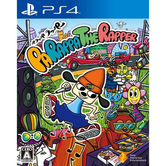PARAPPA THE RAPPER SONY PS4 IMPORT JAPONAIS  REGION FREE PLAYSTATION 4