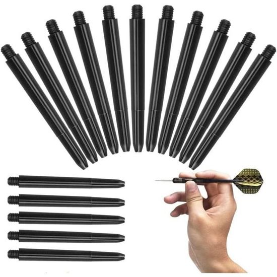 100 Tiges De Fléchettes En Nylon Robuste 2BA - Accessoires Durables Pour Fléchettes Pointe Souple Et Acier