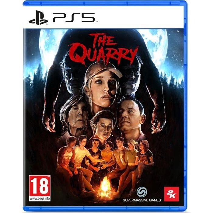 Jeu PS5 The Quarry - 2K - Supermassive Games - Aventure - Sortie le 10 Juin 2022