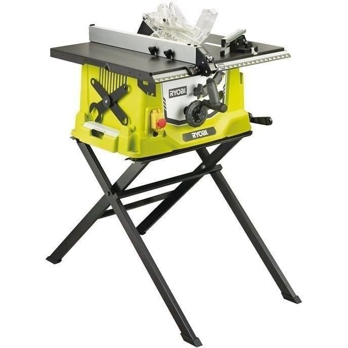 Scie sur table - RYOBI - 1800 W - Piètement rétractable - Lame 254 mm 48 dents