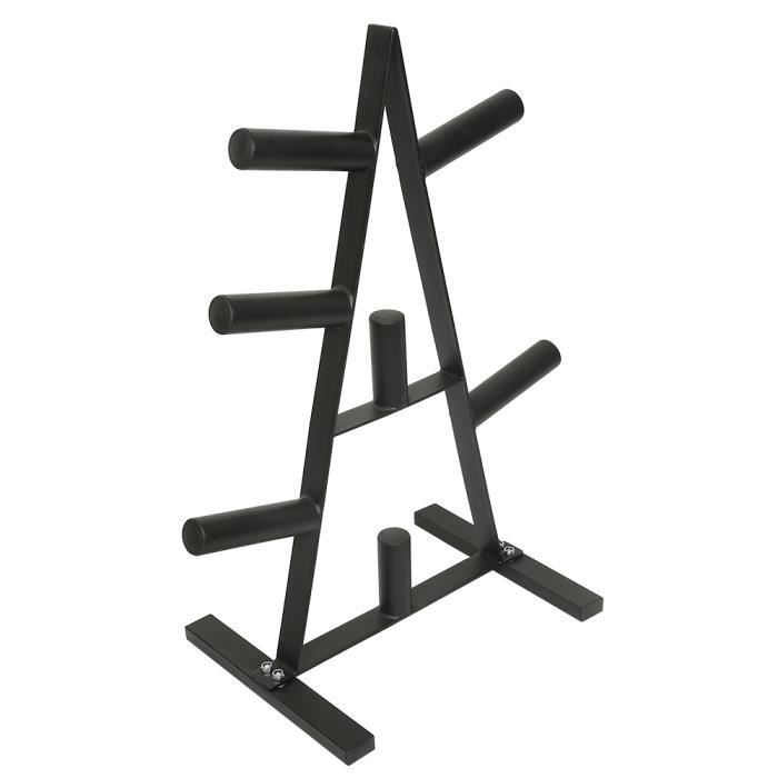 Bilingda® Rack de Rangement pour Poids - 7 Branches - en Acier - HALTERE - POIDS