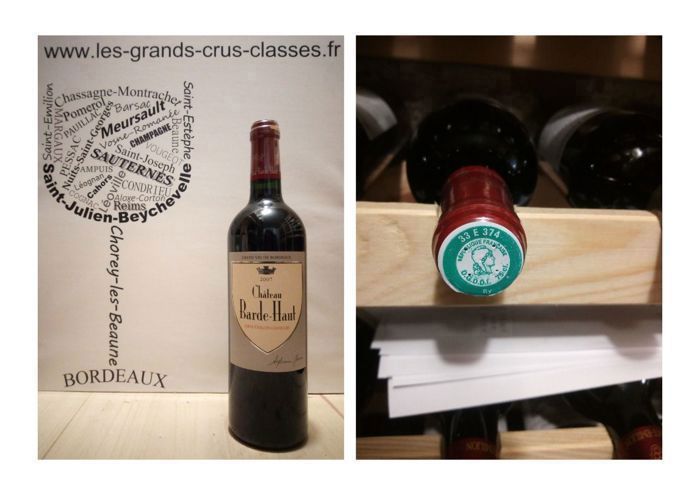 Château Barde Haut 2007 - Saint-Emilion Grand Cru - Grand Cru Classé - 1 x 75 cl - Rouge