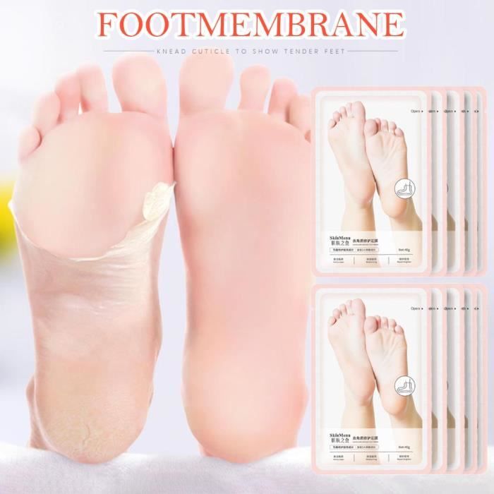 Hot Remove Masque de pied de peau morte Peeling Cuticules Talon Pieds Soin Anti 20Ml FJC200507819