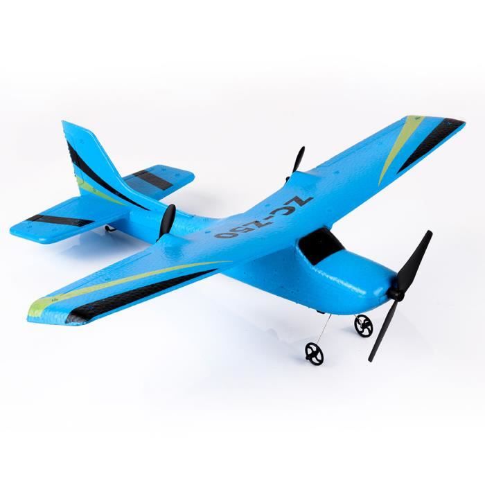 Drone Télécommande RC Hélicoptère Planeur Planeur Avion EPP mousse 2CH 2.4G Jouets LIY71218010BU
