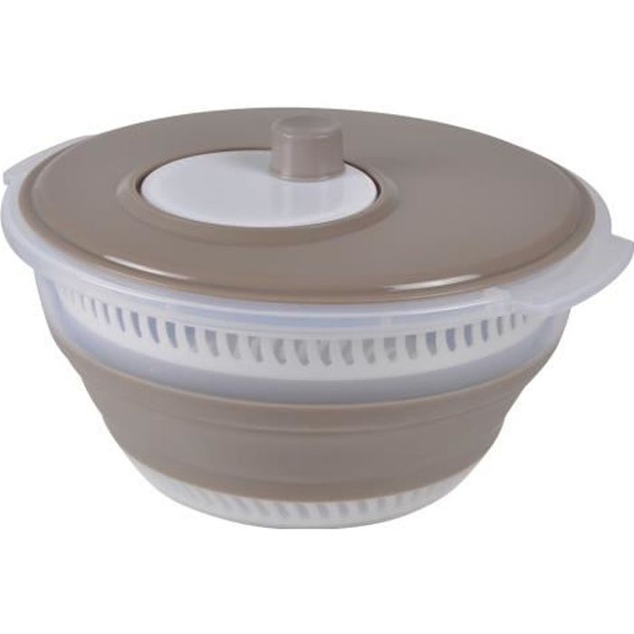Essoreuse retractable blanc taupe