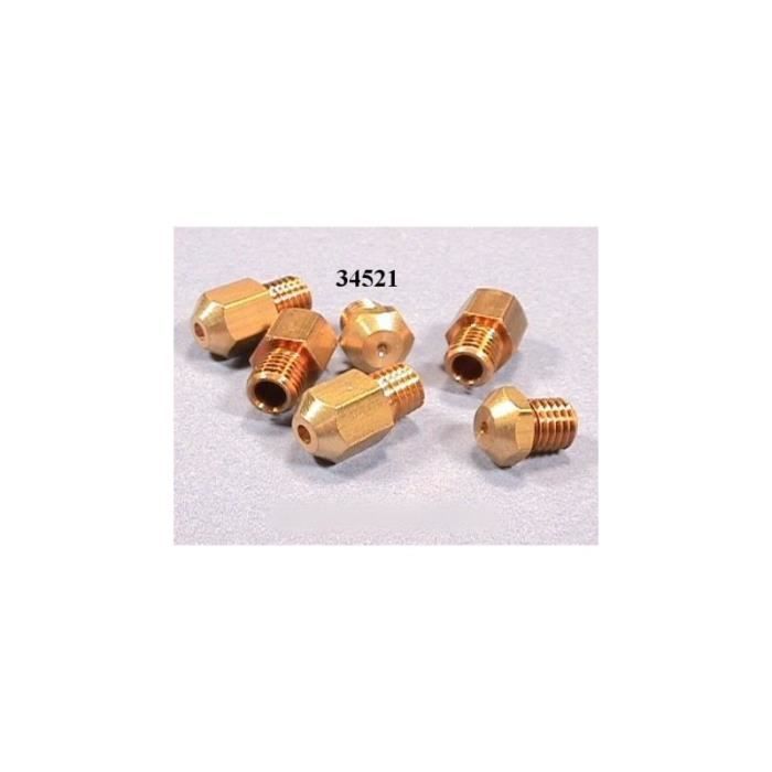 Sachet injecteurs gaz naturel far pour plaque de cuisson FAR 34521 - * KIT INJECTEURS GAZ NATUREL S - BVMPièces