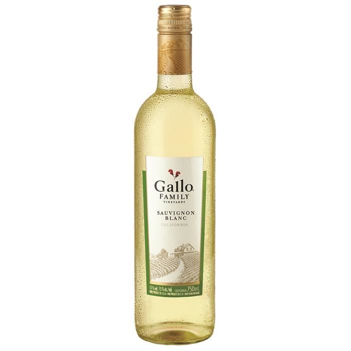 Gallo Family Vineyards Sauvignon Blanc Vin Blanc 13% vol. alc. 0,75l (Pack de 6)