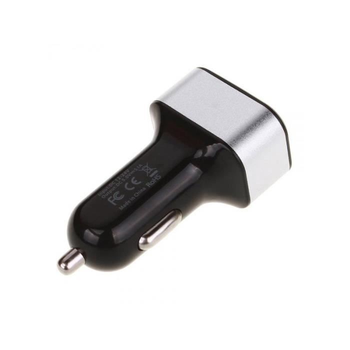 Chargeur voiture TRIPLE USB 12V (3x USB 4.2A)