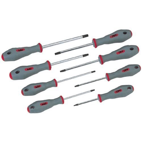 COFFRET TOURNEVIS TX TROUE (8PCS)