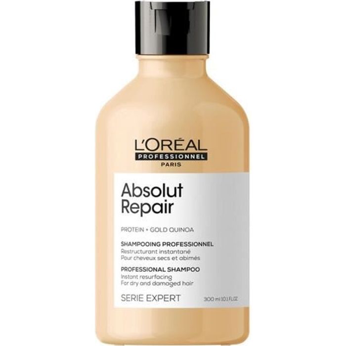 Absolut Repair Shampoing Réparateur Cheveux Abîmés L'Oréal 300ml
