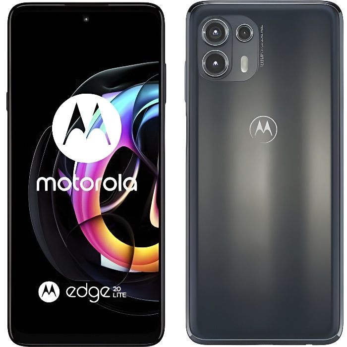 Motorola - Moto Edge 20 Lite Smartphone Débloqué 5G (Ecran : 6,7\